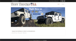 Desktop Screenshot of gettufftrucks.com